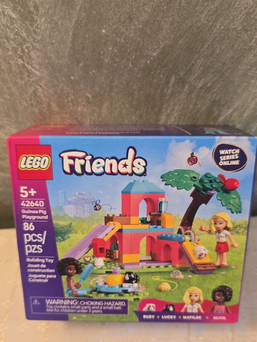 LEGO Friends Guinea Pig Playground Building Set Ages 5+, 42640, 86pcs New